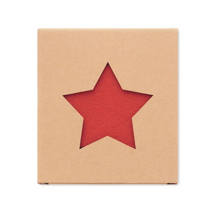 CX1480-05Starguard Untersetzer RPET-Filz_ Rot