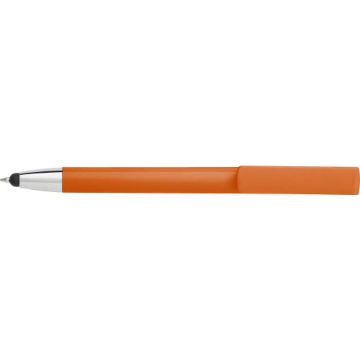 GI7124-07Kugelschreiber aus ABS-Kunststoff Calvin_ Orange