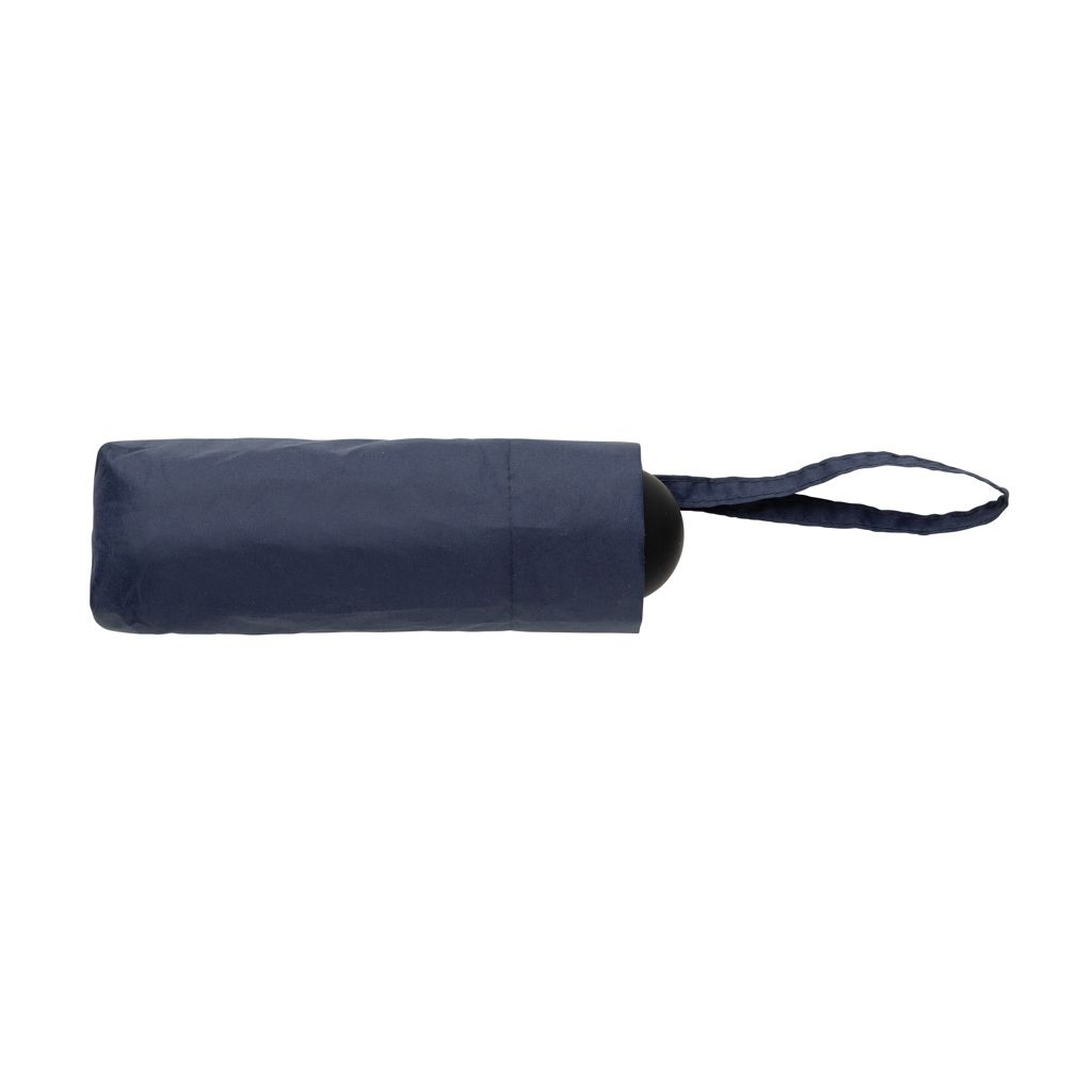 XDP850.74-2519_5“manueller Super-Mini-Schirm aus Aware™ rPET 190T Pongee_ navy blau
