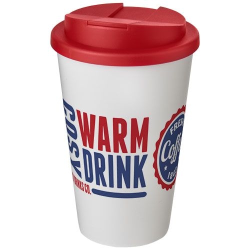 PF210695-3Americano® 350 ml Isolierbecher mit auslaufsicherem Schraubverschluss_ weiss_rot