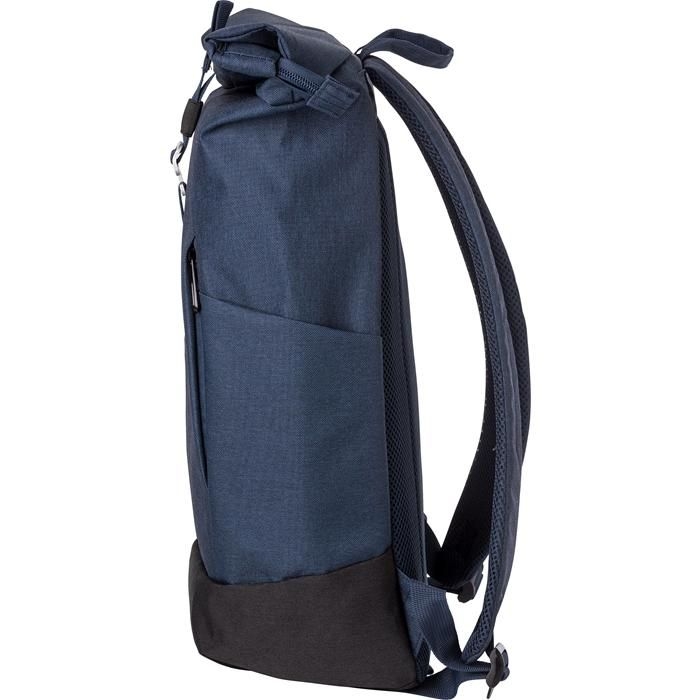 GI1024149-01Polyester _600D_ Rolltop-Rucksack Oberon_ schwarz
