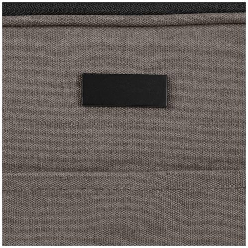 PF120680-3Joey 14_ Laptophuelle aus GRS recyceltem Canvas 2 L_ grau