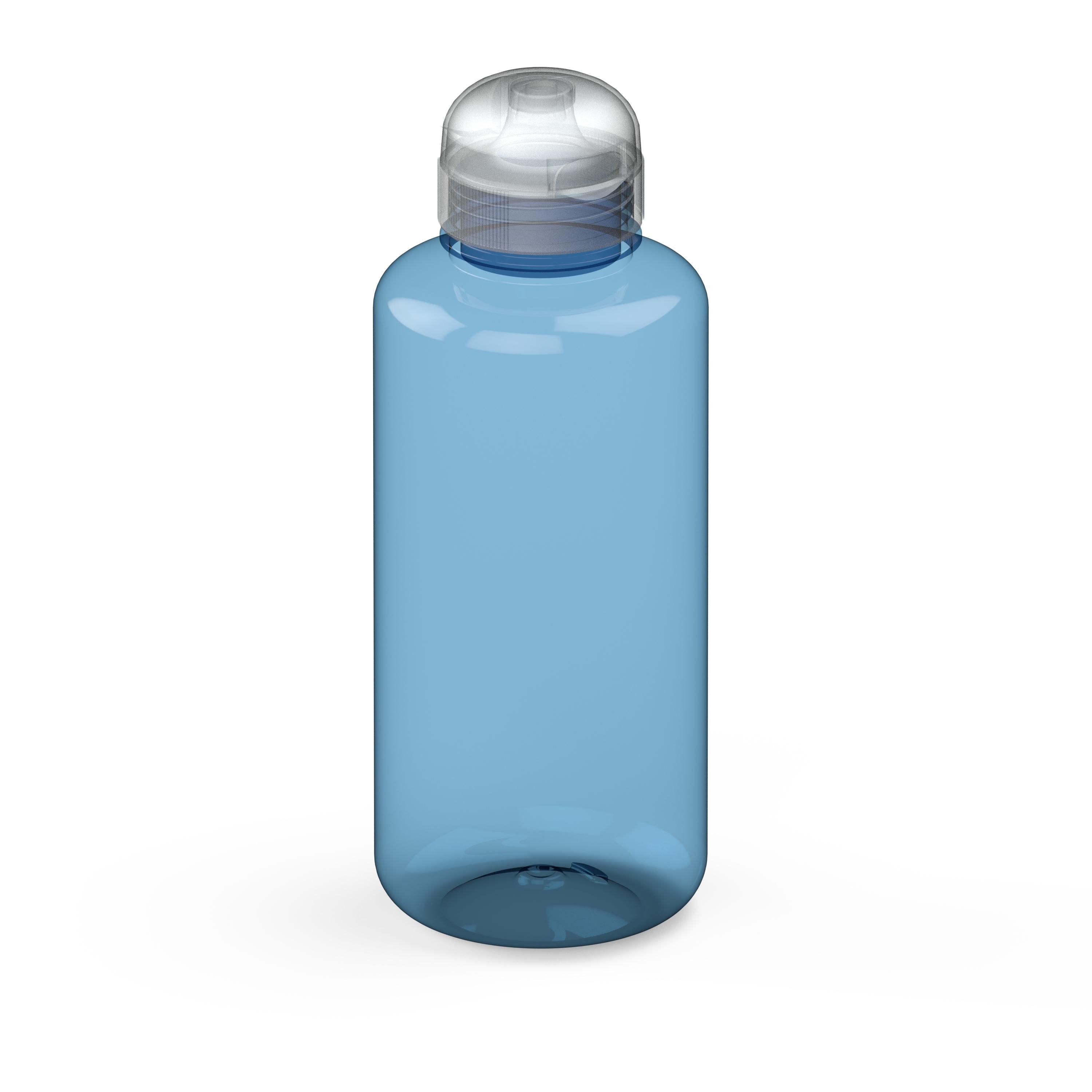 EL01392-2Trinkflasche _Sports_ 1_0 l_ transparent-blau_ transparent