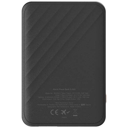 PF124409-2Xtorm XG205 Go2 12 W 5000 mAh Schnelllade-Powerbank _ schwarz