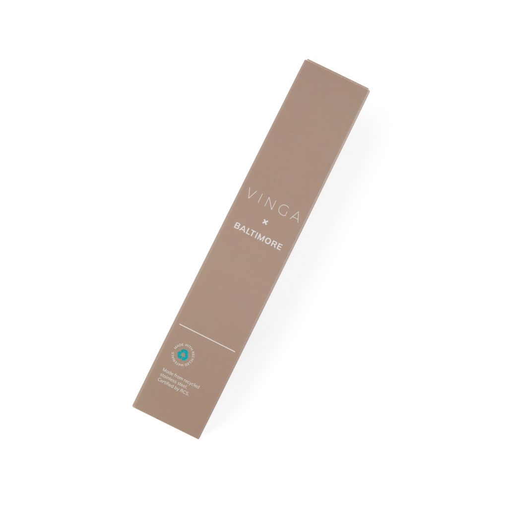 XDV16900-19VINGA Baltimore Stift aus RCS recyceltem Stainless-Steel_ greige