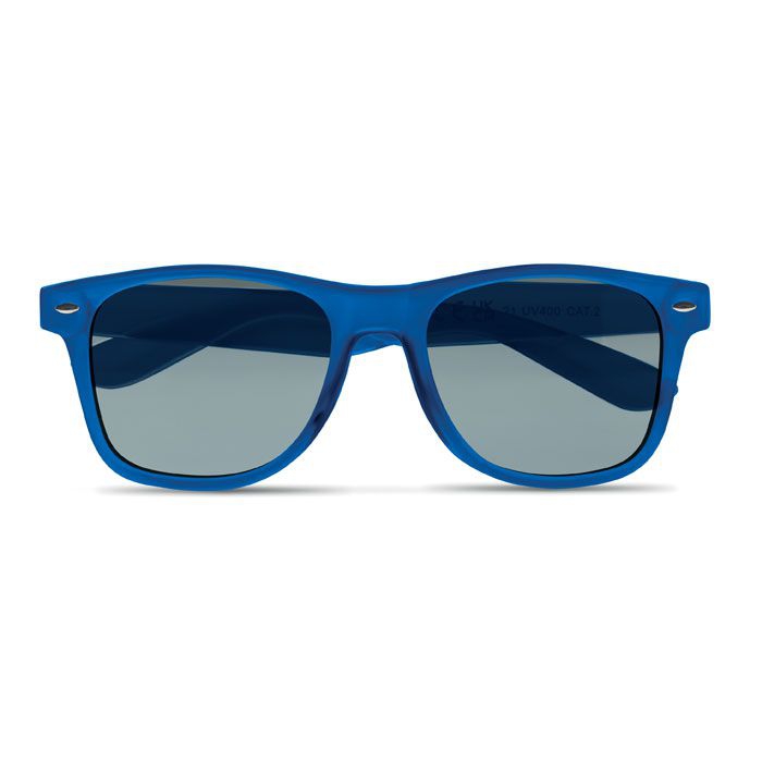Macusa Sonnenbrille RPET, transparent blau