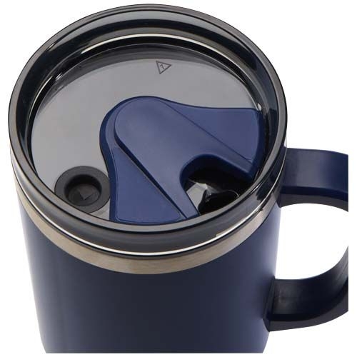 PF100801-3Melbourne 1200 ml RCS-zertifizierter Isolierbecher mit Strohhalm_ navy