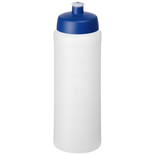 PF210689-18Baseline® Plus grip 750 ml Sportflasche mit Sportdeckel_ transparent_blau PF210689-18Baseline® Plus grip 750 ml Sportflasche mit Sportdeckel_ transparent_blau