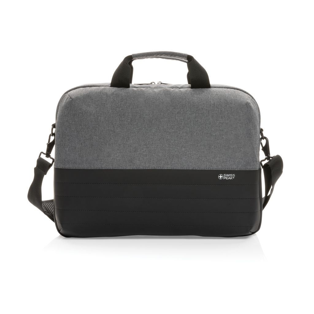 XDP763.12-2Swiss Peak AWARE™ RFID 15_6_ Laptoptasche_ grau