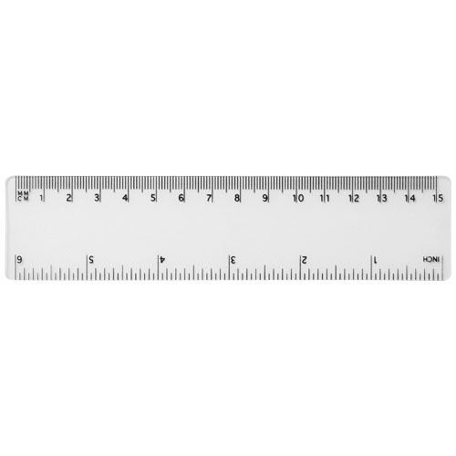 PF210540-10Rothko 15 cm Kunststofflineal_ transparent
