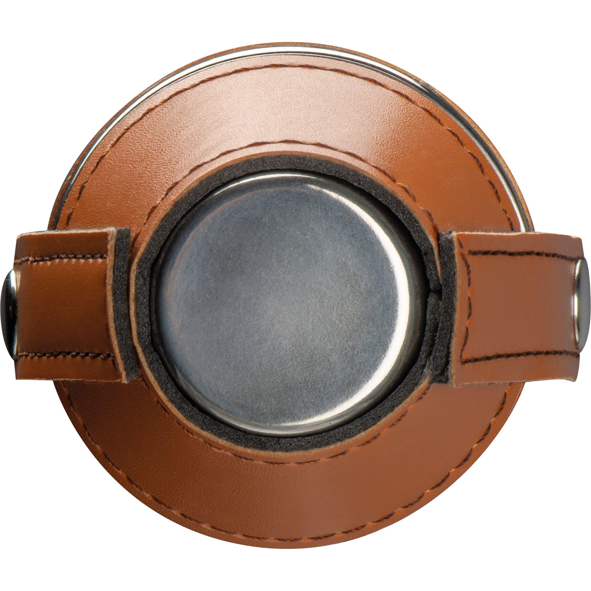 MA83257-01Flachmann aus Edelstahl mit 2 Pinnchen_ braun