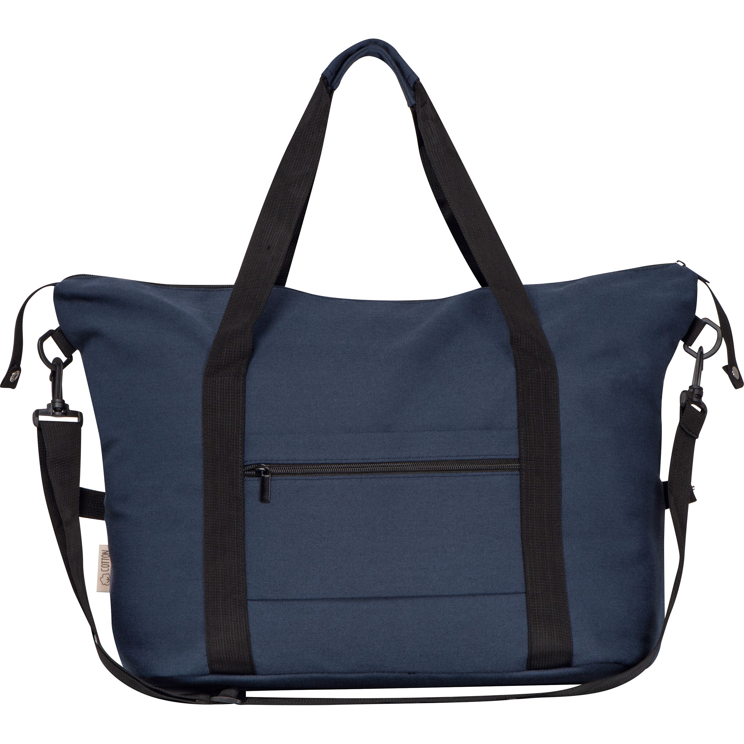 MA64394-44Duffel Bag aus recycelter Baumwolle WESLEY_ dunkelblau