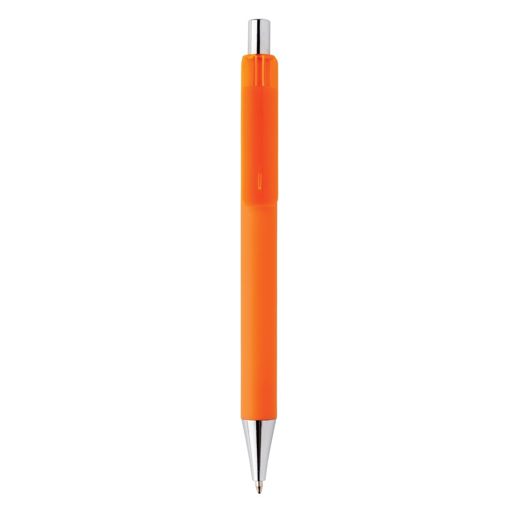 XDP610.70-8X8 Stift mit Smooth-Touch aus RCS recyceltem ABS_ orange