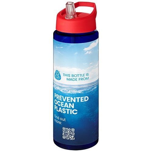 PF210486-8H2O Active® Eco Vibe 850 ml Sportflasche mit Ausgussdeckel_ blau_rot
