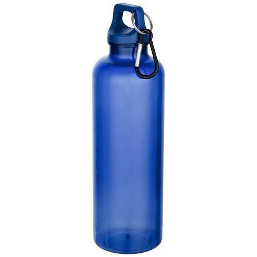 PF100877-6Oregon 750 ml RCS-zertifizierte Trinkflasche aus recyceltem Kunststoff mit Karabinerhaken_ royalblau