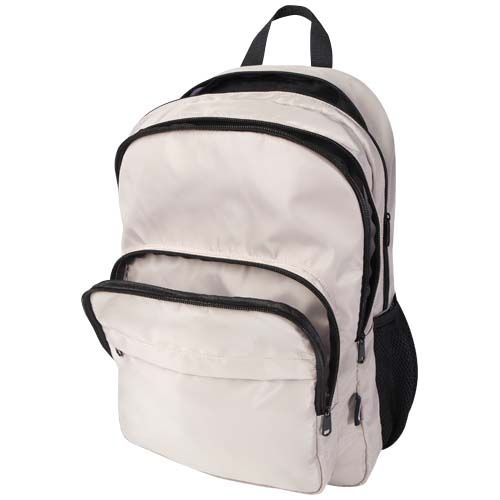 PF130086-1Trend Plus 15_ Laptop-Rucksack aus recyceltem GRS-Material 20 L_ oatmeal