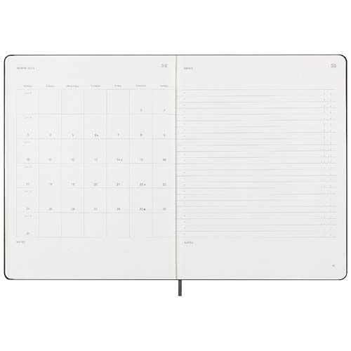 PF107942-1Moleskine 12 Monate Smart Planner Pro XL_ schwarz