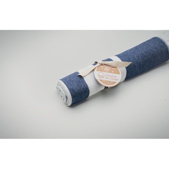 MO2058-04Wave SEAQUAL® Hamamtuch 100x170_ blau