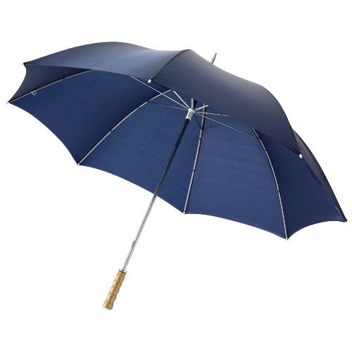 PF109018-11Karl 30_ Golfschirm mit Holzgriff_ navy