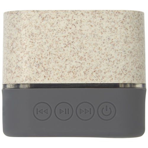 Aira Bluetooth®-Lautsprecher aus Weizenstroh, beige
