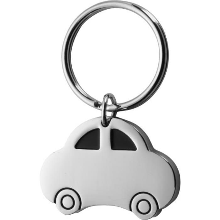 GI3615-32Schluesselanhaenger aus Metall Beatrice_ Silber