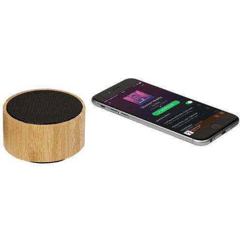 PF124100-1Cosmos Bluetooth® Lautsprecher aus Bambus_ natur_schwarz