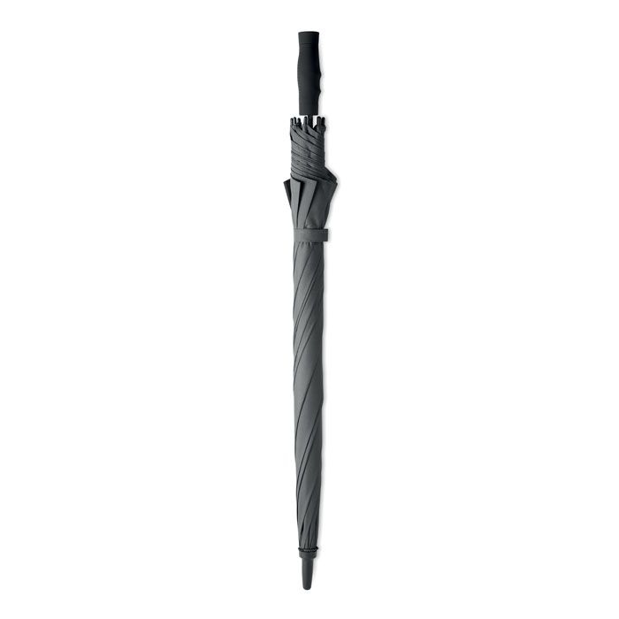 MO6175-07Grusa Regenschirm mit ABS Griff_ Grau