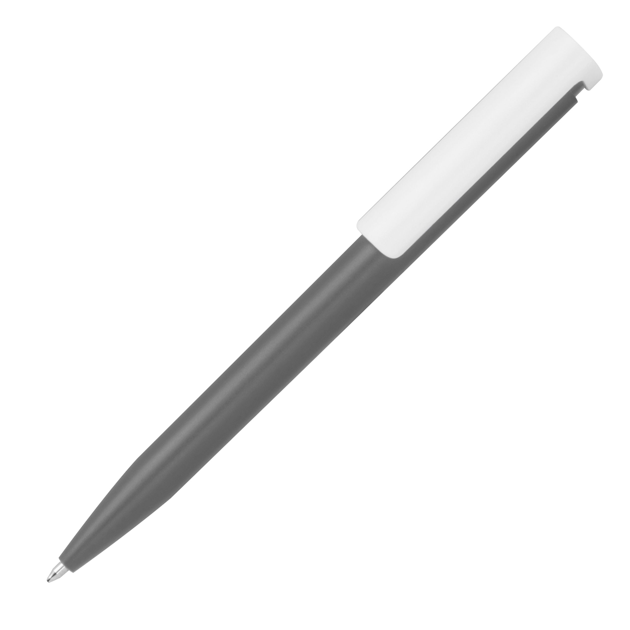 Kugelschreiber aus Kunststoff, anthrazit