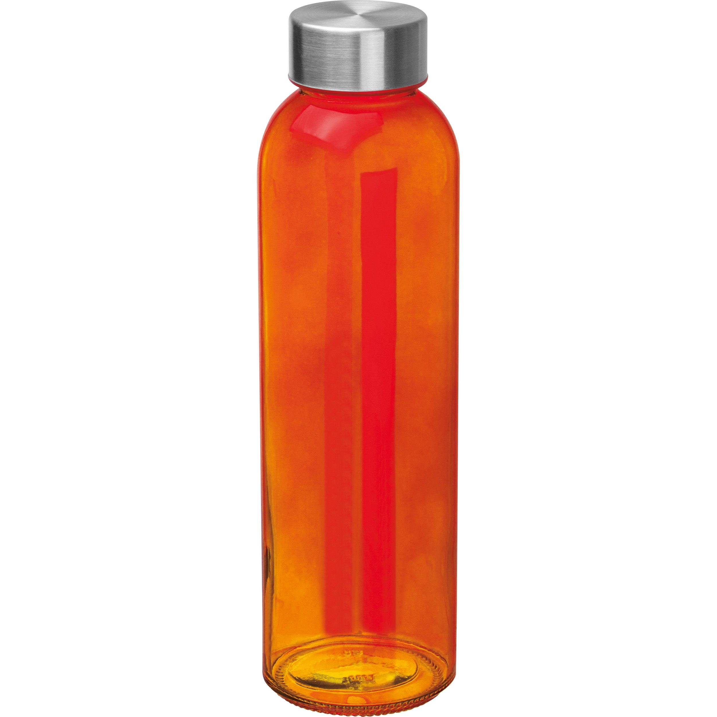 MA61394-10Trinkflasche aus Glas_ 500ml_ orange MA61394-10Trinkflasche aus Glas_ 500ml_ orange