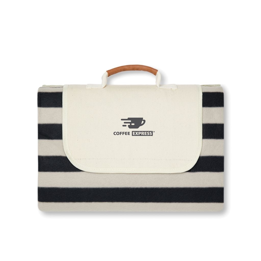 XDV459000-1VINGA Alba grosse GRS rPET Picknickdecke_ schwarz