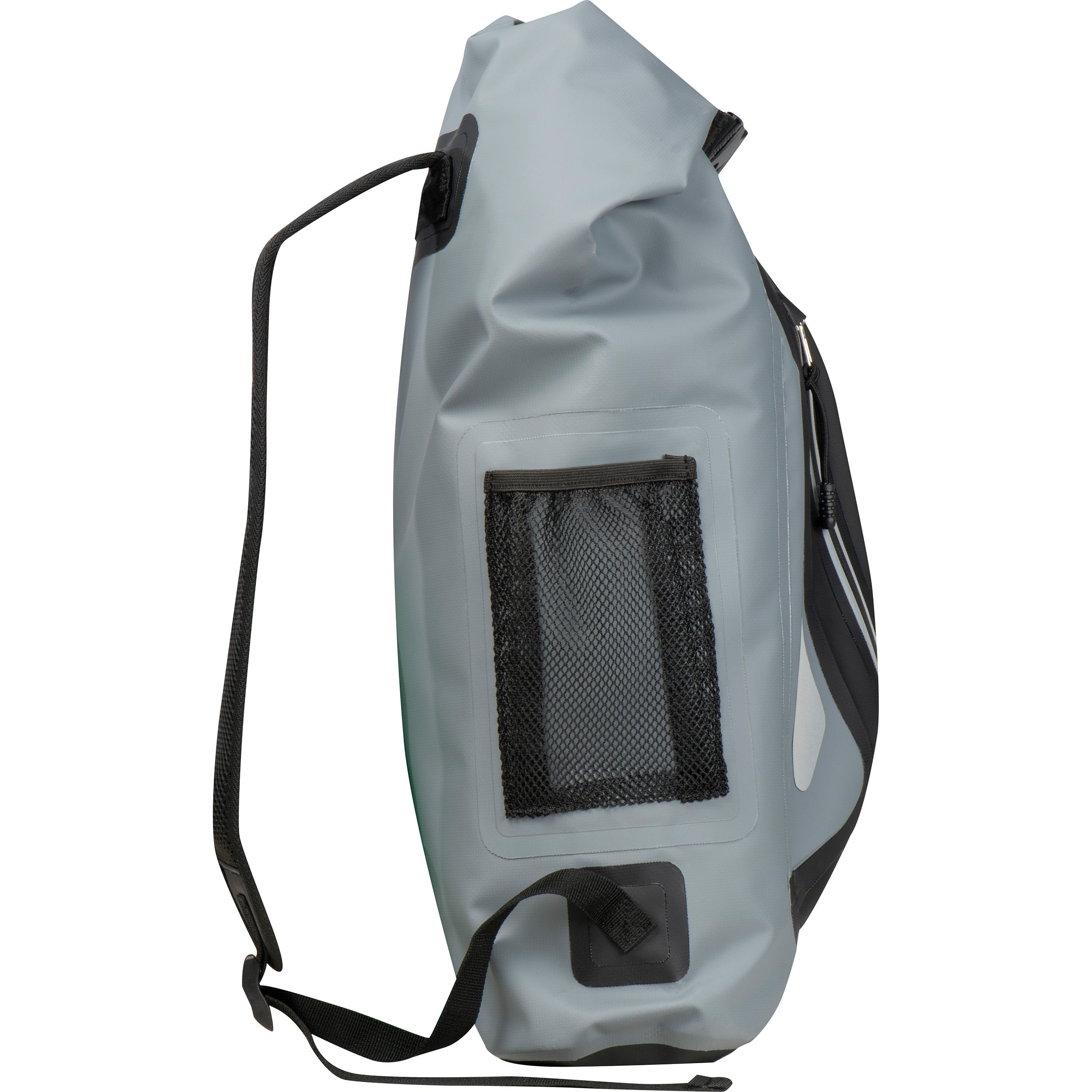 MA62650-07Wasserabweisender Rucksack_ silbergrau