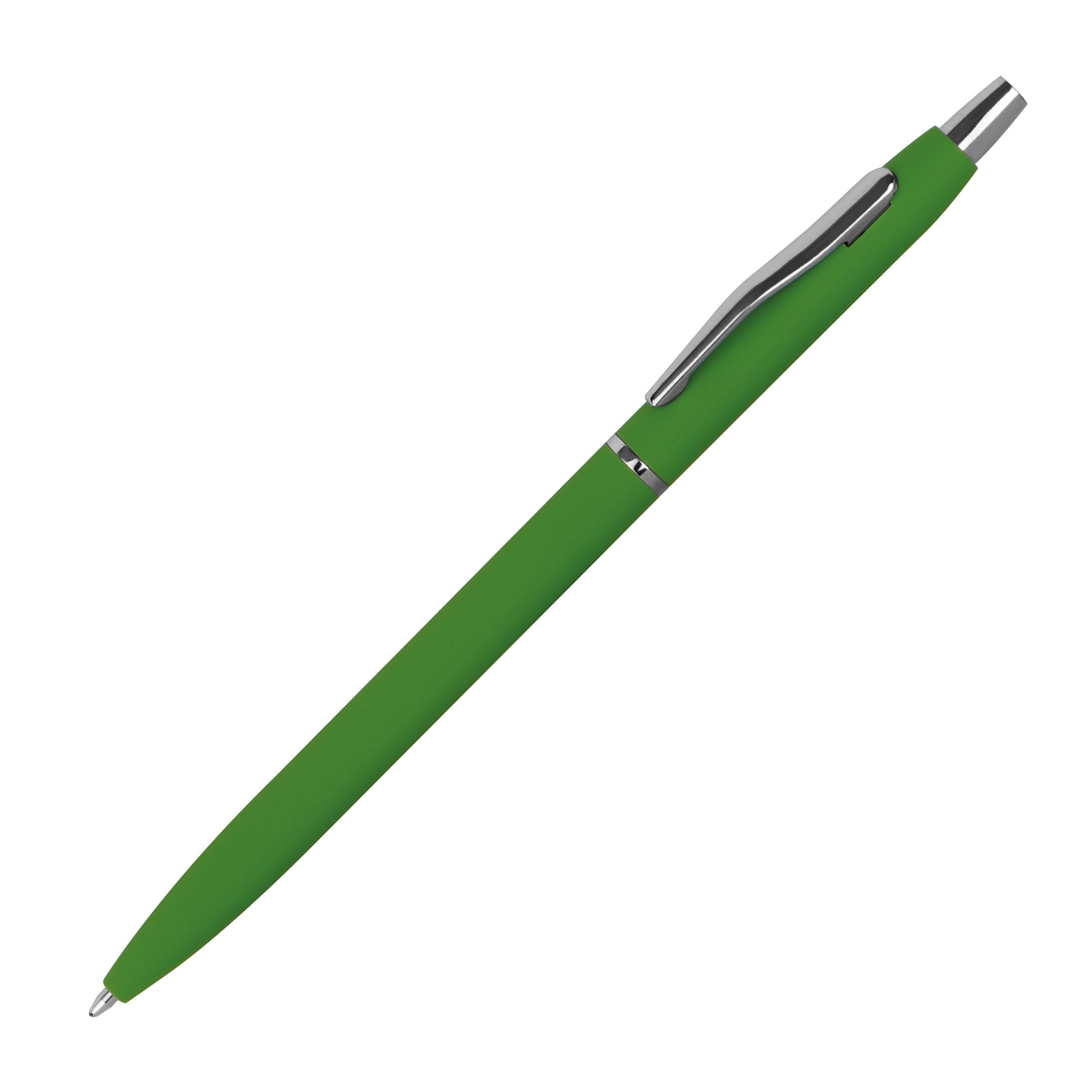 MA10715-09Kugelschreiber mit blauer Mine _ gruen