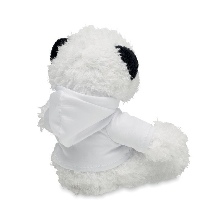MO6736-06Penny Pluesch-Panda mit Hoody_ Weiss