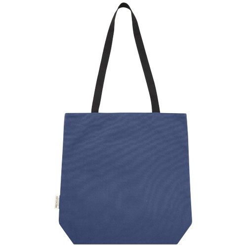 PF130042-1Joey vielseitige Tragetasche aus GRS recyceltem Canvas 14 L_ navy