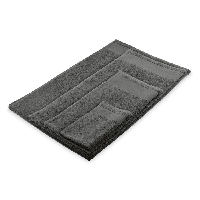 MO2764-15Island 30 Gaestehandtuch Baumwolle 30X50cm_ steingrau
