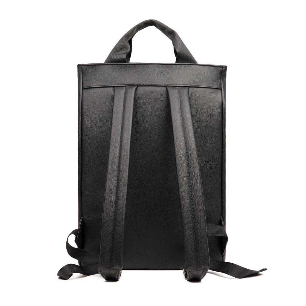 XDV7030-01VINGA Bermond Rucksack aus RCS recyceltem PU_ schwarz