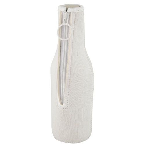 PF113287-1Fris Flaschenmanschette aus recyceltem Neopren_ weiss