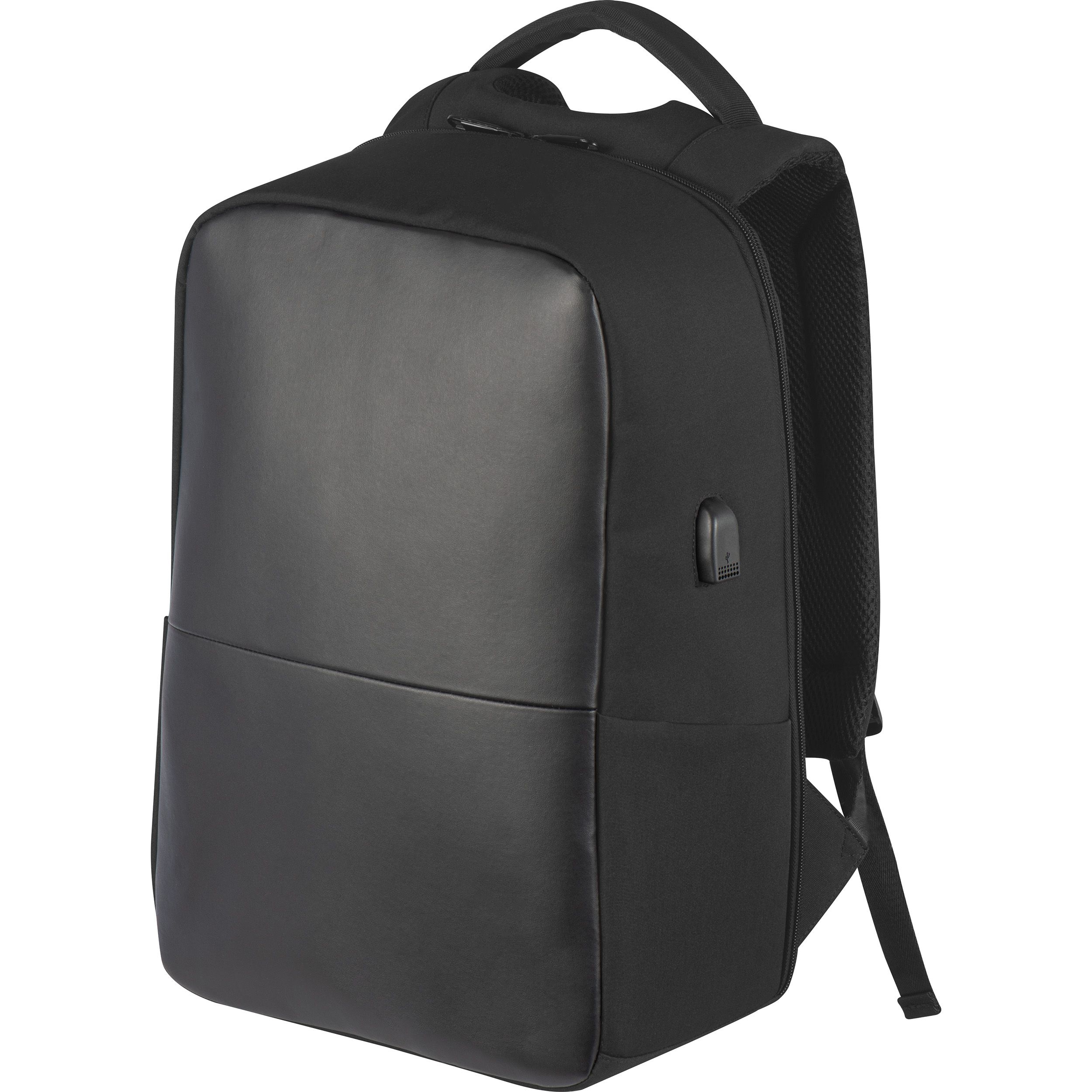 MA61299Hochwertiger Rucksack mit USB Anschluss