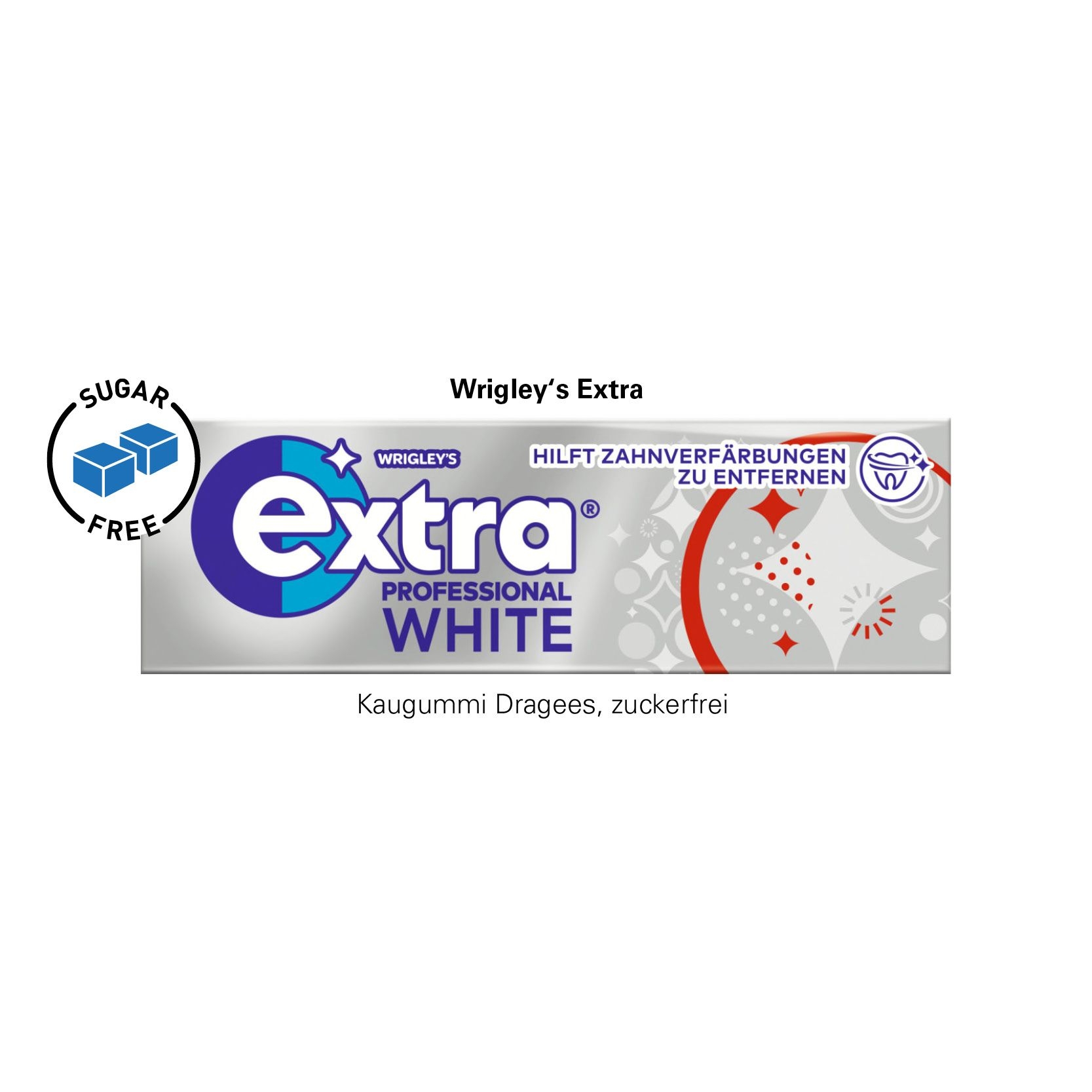 JG10026-1Werbekarte Visitenkartenformat Wrigley's EXTRA®_ Wrigley's Extra