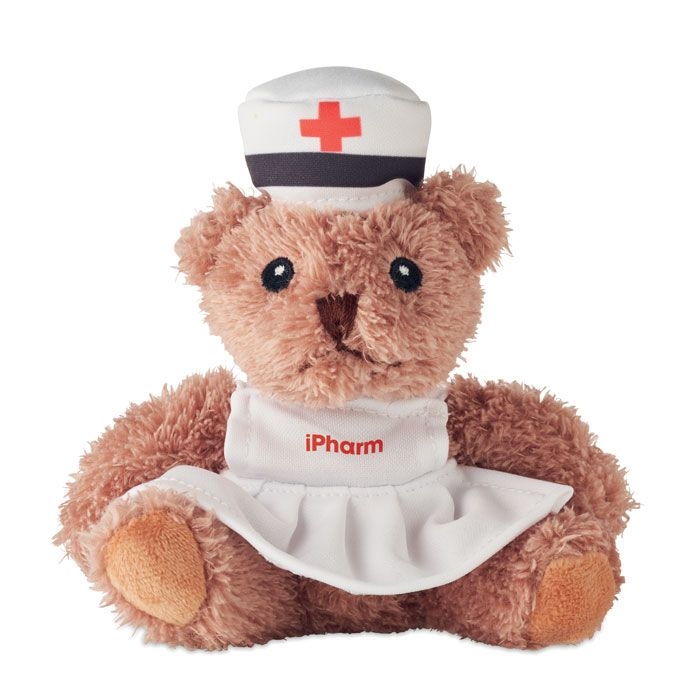 MO2839-06Nurse Teddybaer Krankenschwester_ weiss