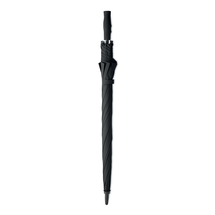 MO6175-03Grusa Regenschirm mit ABS Griff_ Schwarz