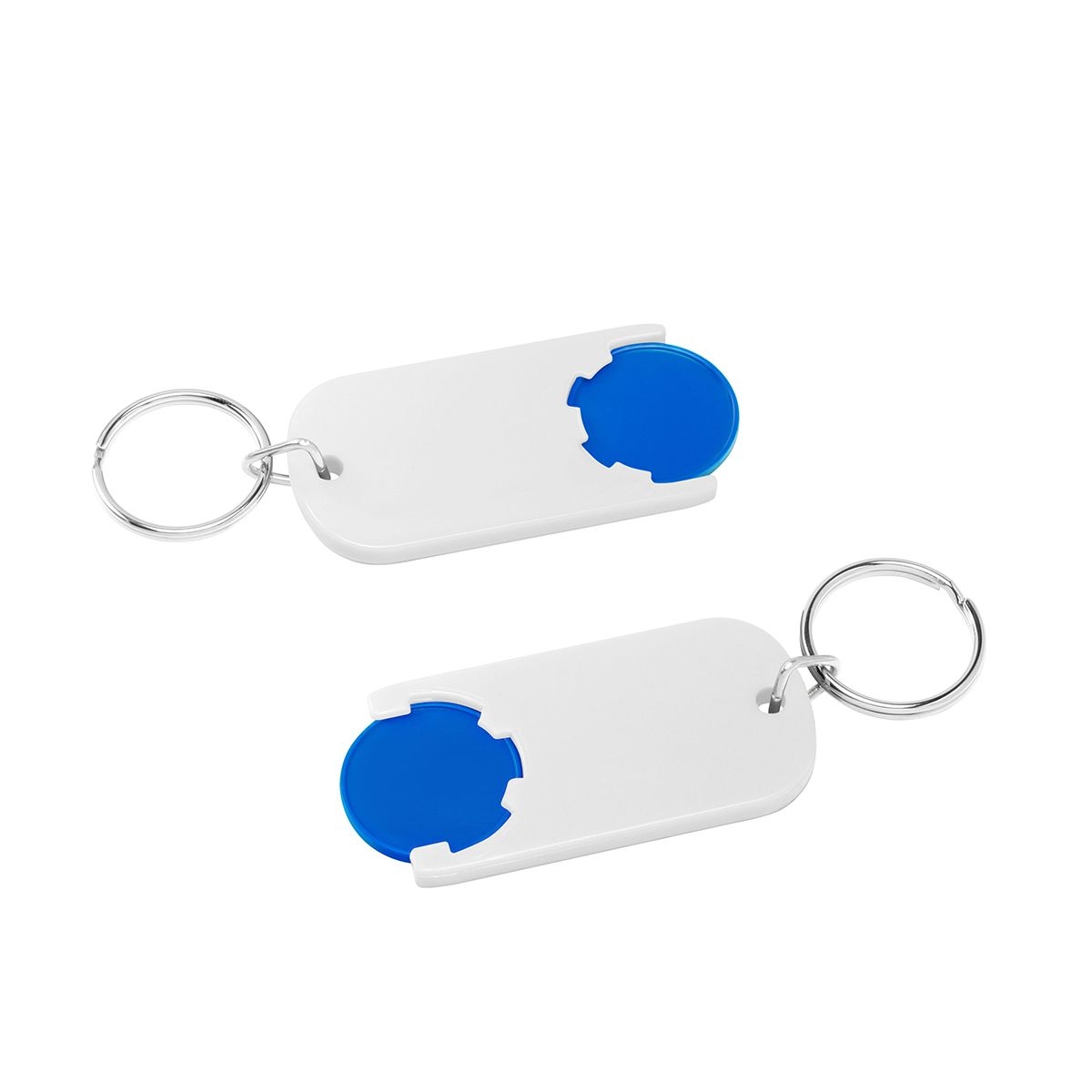 HE7439R-3-0Chiphalter mit 1€-Chip _Alpha_ blau_ weiss HE7439R-3-0Chiphalter mit 1€-Chip _Alpha_ blau_ weiss
