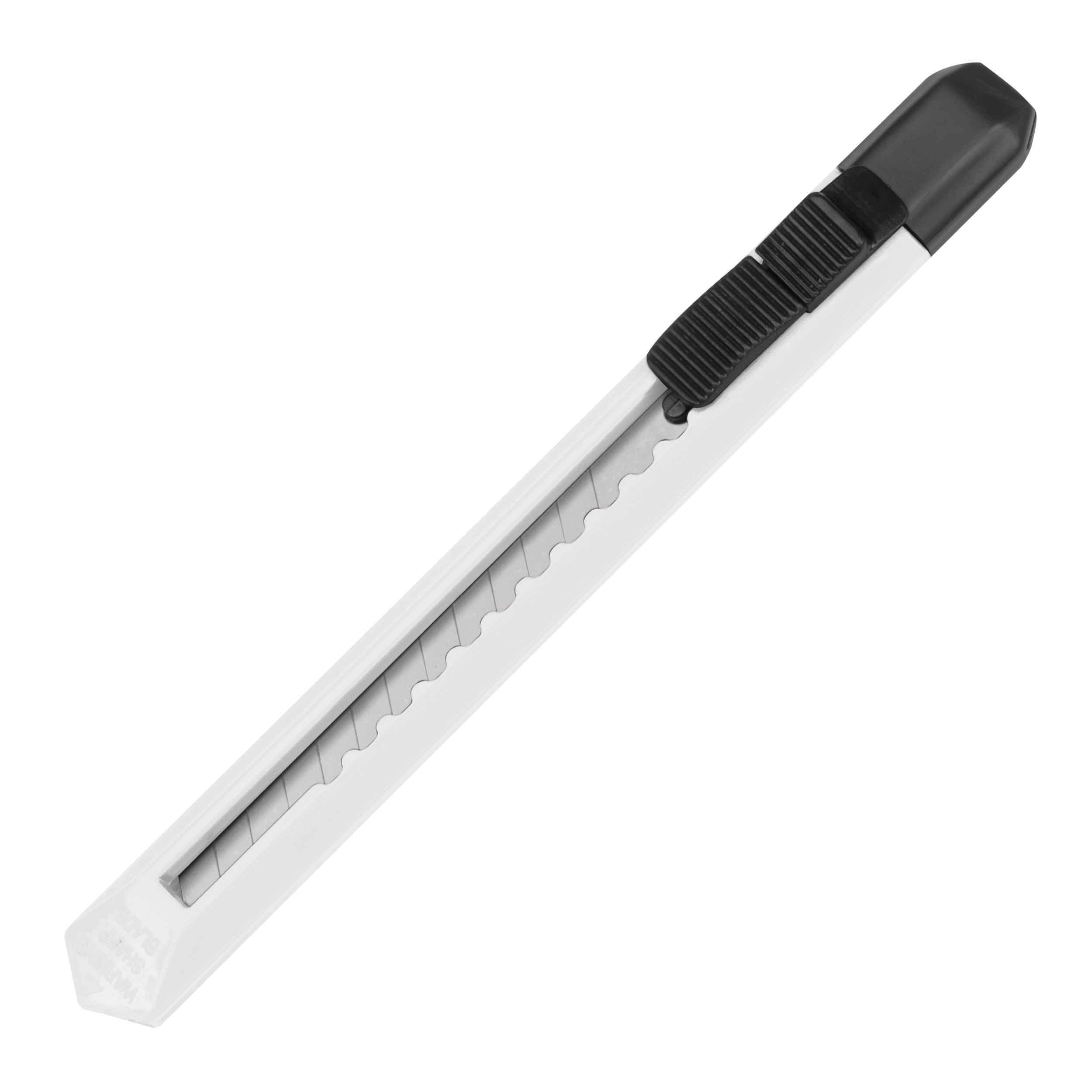 MA89003-06Schlankes Kartonmesser aus Kunststoff_ weiss MA89003-06Schlankes Kartonmesser aus Kunststoff_ weiss