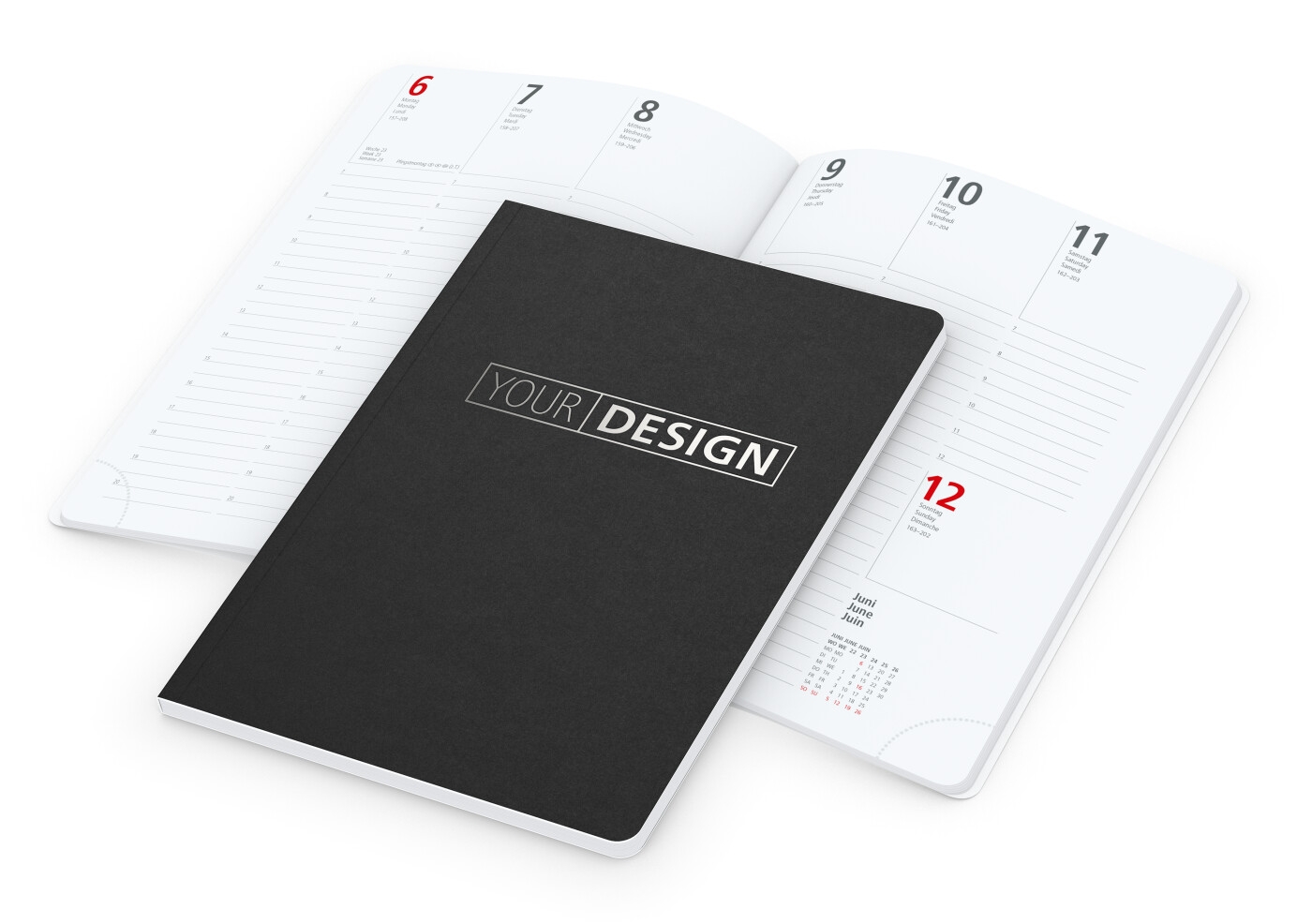 GE0057-SCSWochenkalender Prestige-Flexx_ Silberpraegung