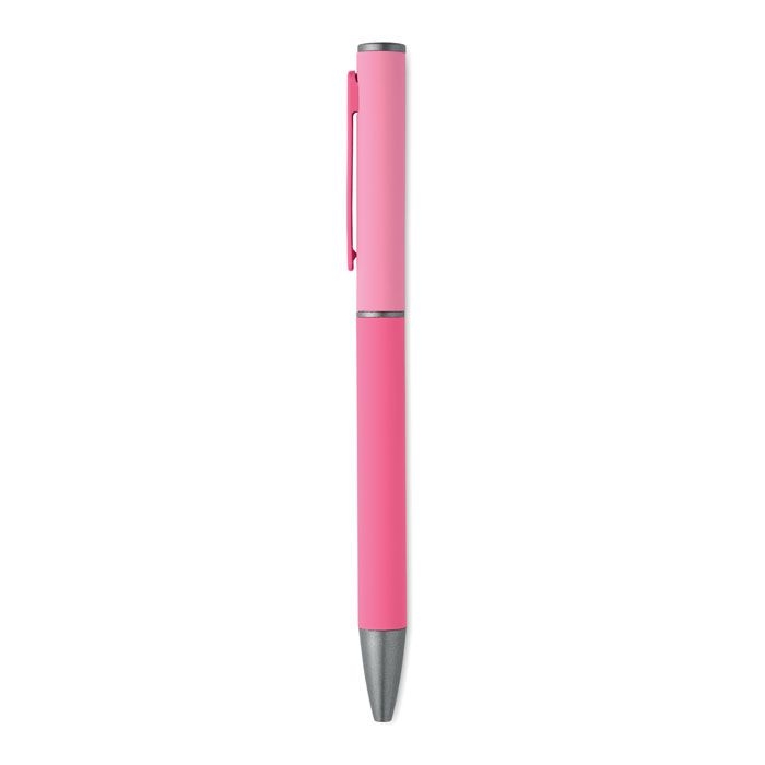 MO3174-38Fillan Drehkugelschreiber recy. Alu_ fuchsia