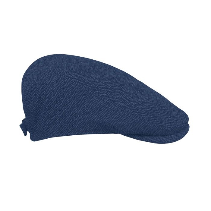 MO2966-04Blind Peak Newsboy-Kappe 335 g_m²_ blau