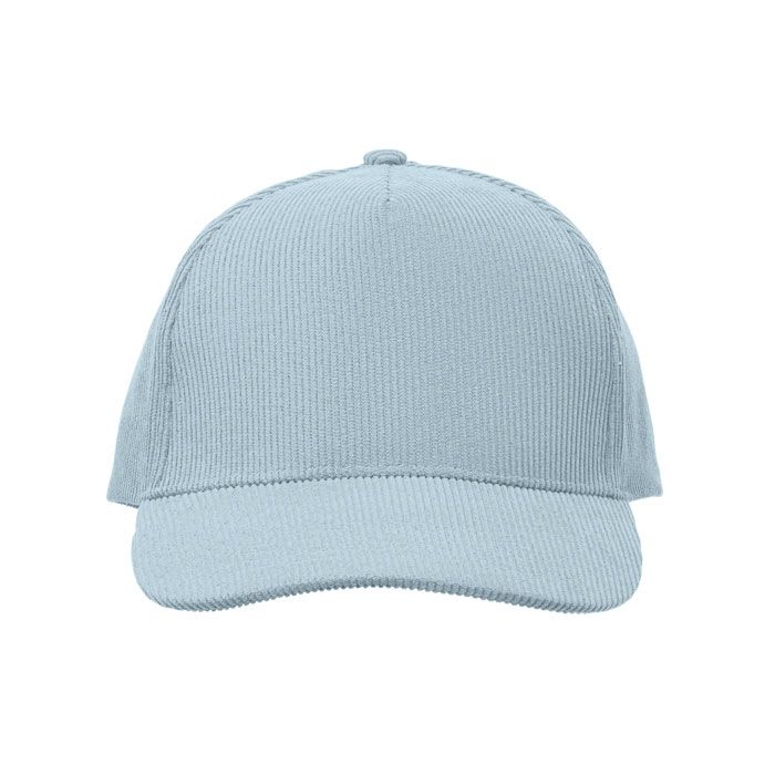 MO2879-66Wale Baseball Kappe 5 Panels Cord_ babyblau