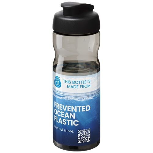 PF220100-6H2O Active® Eco Base 650 ml Sportflasche mit Klappdeckel_ schwarz_kohle