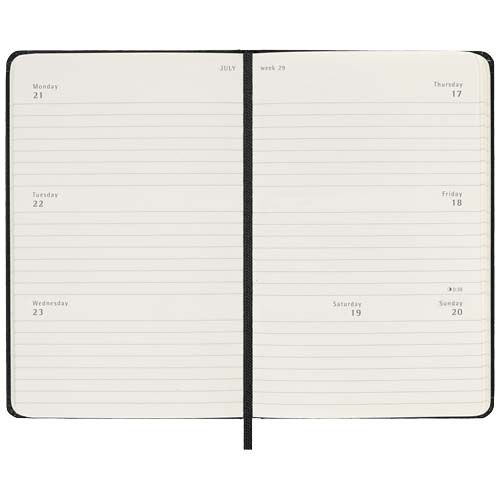 PF107944-1Moleskine Hardcover 12 Monate PK Wochenkalender_ schwarz