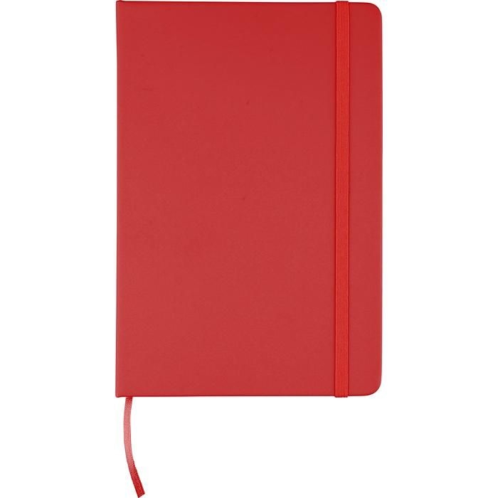 GI1207023-08Recyceltem notizbuch A5 aus PU Eva_ rot